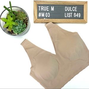 NWOT True Padded Wireless Bra M, Dulce (M03)
